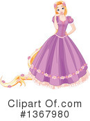 Rapunzel Clipart #1367980 by Pushkin