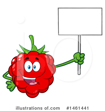 Royalty-Free (RF) Raspberry Clipart Illustration by Hit Toon - Stock Sample #1461441