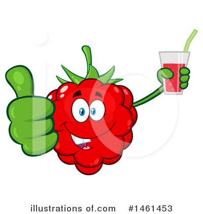 Raspberry Clipart #1461453 by Hit Toon