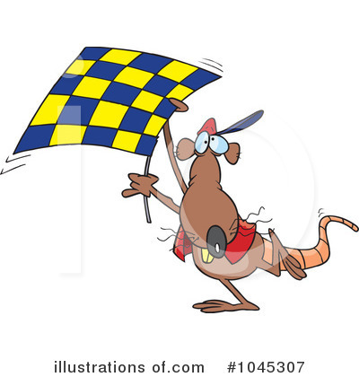 Royalty-Free (RF) Rat Clipart Illustration by toonaday - Stock Sample #1045307