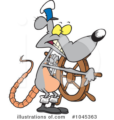 Royalty-Free (RF) Rat Clipart Illustration by toonaday - Stock Sample #1045363