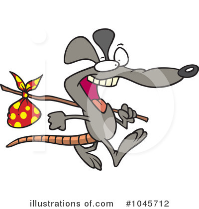 Royalty-Free (RF) Rat Clipart Illustration by toonaday - Stock Sample #1045712