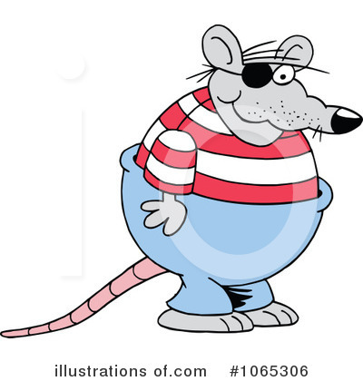 Royalty-Free (RF) Rat Clipart Illustration by Johnny Sajem - Stock Sample #1065306