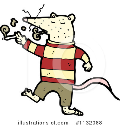 Royalty-Free (RF) Rat Clipart Illustration by lineartestpilot - Stock Sample #1132088