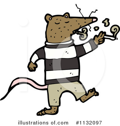 Royalty-Free (RF) Rat Clipart Illustration by lineartestpilot - Stock Sample #1132097