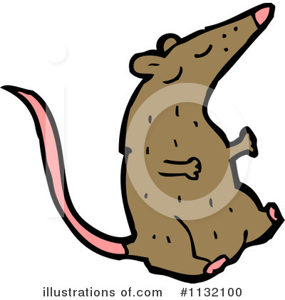 Royalty-Free (RF) Rat Clipart Illustration by lineartestpilot - Stock Sample #1132100