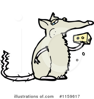 Royalty-Free (RF) Rat Clipart Illustration by lineartestpilot - Stock Sample #1159617