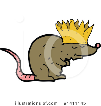 Royalty-Free (RF) Rat Clipart Illustration by lineartestpilot - Stock Sample #1411145