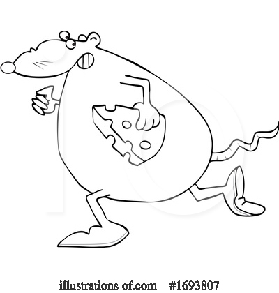 Royalty-Free (RF) Rat Clipart Illustration by djart - Stock Sample #1693807