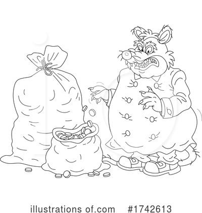Royalty-Free (RF) Rat Clipart Illustration by Alex Bannykh - Stock Sample #1742613