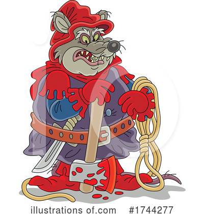 Royalty-Free (RF) Rat Clipart Illustration by Alex Bannykh - Stock Sample #1744277