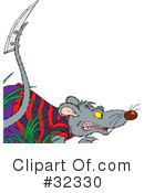Rat Clipart #32330 by Alex Bannykh