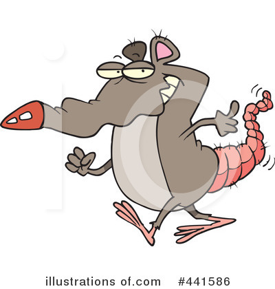 Royalty-Free (RF) Rat Clipart Illustration by toonaday - Stock Sample #441586