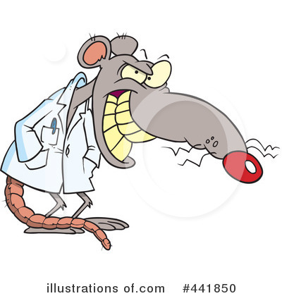 Royalty-Free (RF) Rat Clipart Illustration by toonaday - Stock Sample #441850