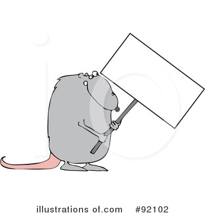Royalty-Free (RF) Rat Clipart Illustration by djart - Stock Sample #92102