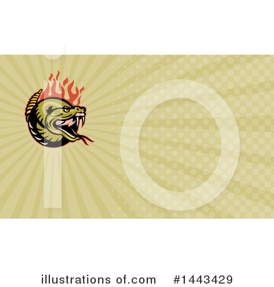 Royalty-Free (RF) Rattlesnake Clipart Illustration by patrimonio - Stock Sample #1443429