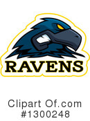 Raven Clipart #1300248 by Cory Thoman