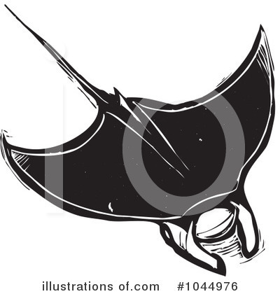 Manta Ray Clipart #1044976 by xunantunich