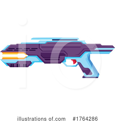 Royalty-Free (RF) Ray Gun Clipart Illustration by Vector Tradition SM - Stock Sample #1764286