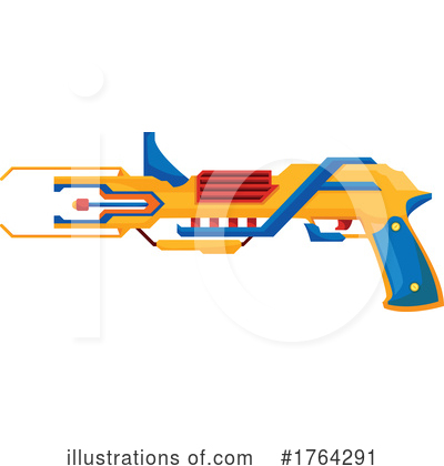 Royalty-Free (RF) Ray Gun Clipart Illustration by Vector Tradition SM - Stock Sample #1764291