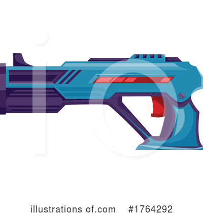 Royalty-Free (RF) Ray Gun Clipart Illustration by Vector Tradition SM - Stock Sample #1764292