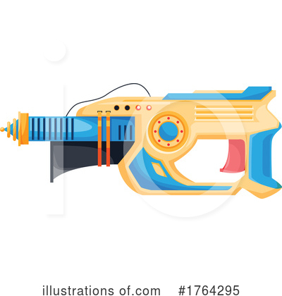 Royalty-Free (RF) Ray Gun Clipart Illustration by Vector Tradition SM - Stock Sample #1764295