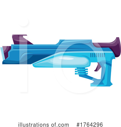 Royalty-Free (RF) Ray Gun Clipart Illustration by Vector Tradition SM - Stock Sample #1764296