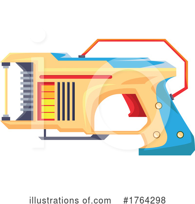 Royalty-Free (RF) Ray Gun Clipart Illustration by Vector Tradition SM - Stock Sample #1764298