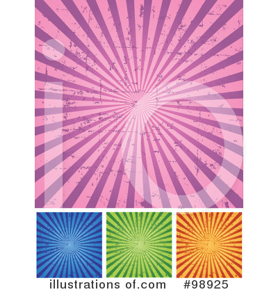 Royalty-Free (RF) Rays Clipart Illustration by Pushkin - Stock Sample #98925