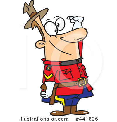 Royalty-Free (RF) Rcmp Clipart Illustration by toonaday - Stock Sample #441636