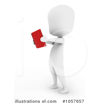 Royalty-Free (RF) Reading Clipart Illustration by BNP Design Studio - Stock Sample #1057657