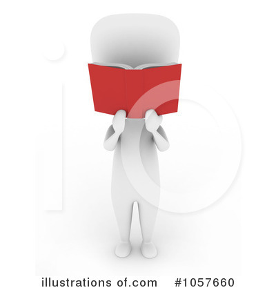 Royalty-Free (RF) Reading Clipart Illustration by BNP Design Studio - Stock Sample #1057660