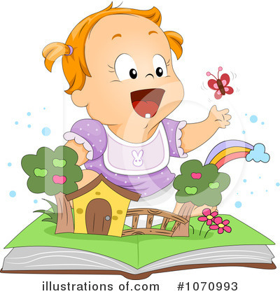 Royalty-Free (RF) Reading Clipart Illustration by BNP Design Studio - Stock Sample #1070993