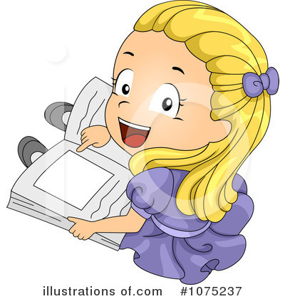 Royalty-Free (RF) Reading Clipart Illustration by BNP Design Studio - Stock Sample #1075237
