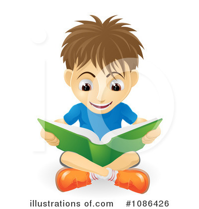Royalty-Free (RF) Reading Clipart Illustration by AtStockIllustration - Stock Sample #1086426