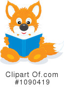 Reading Clipart #1090419 by Alex Bannykh