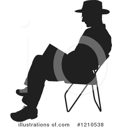 Royalty-Free (RF) Reading Clipart Illustration by Maria Bell - Stock Sample #1210538