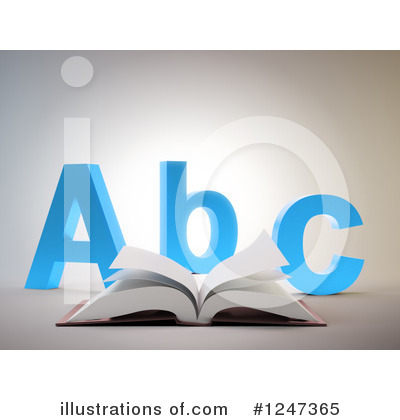 Royalty-Free (RF) Reading Clipart Illustration by Mopic - Stock Sample #1247365