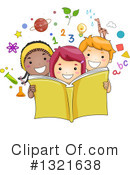 Reading Clipart #1321638 by BNP Design Studio