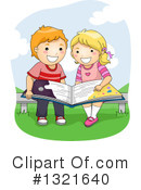 Reading Clipart #1321640 by BNP Design Studio