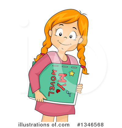 Royalty-Free (RF) Reading Clipart Illustration by BNP Design Studio - Stock Sample #1346568