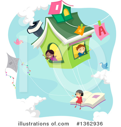 Royalty-Free (RF) Reading Clipart Illustration by BNP Design Studio - Stock Sample #1362936