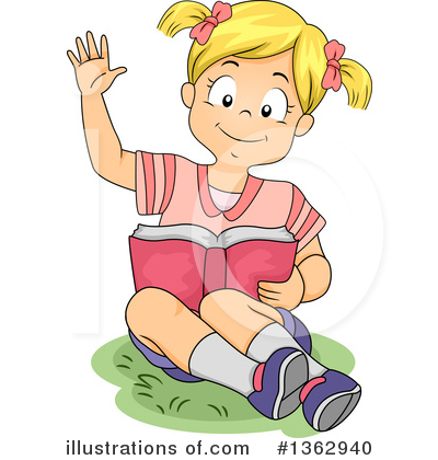 Royalty-Free (RF) Reading Clipart Illustration by BNP Design Studio - Stock Sample #1362940