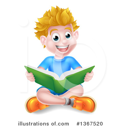 Books Clipart #1367520 by AtStockIllustration