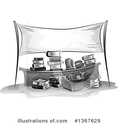 Royalty-Free (RF) Reading Clipart Illustration by BNP Design Studio - Stock Sample #1367629