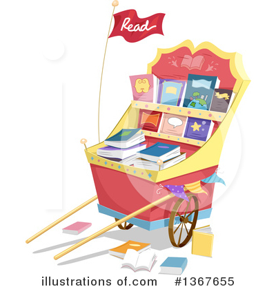 Royalty-Free (RF) Reading Clipart Illustration by BNP Design Studio - Stock Sample #1367655