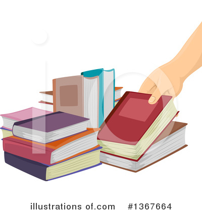 Royalty-Free (RF) Reading Clipart Illustration by BNP Design Studio - Stock Sample #1367664