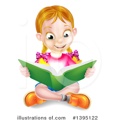 Royalty-Free (RF) Reading Clipart Illustration by AtStockIllustration - Stock Sample #1395122