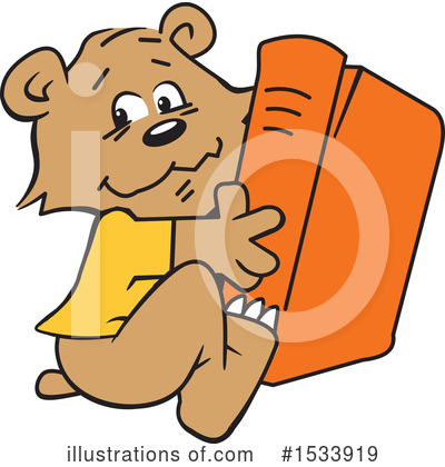 Book Clipart #1533919 by Johnny Sajem