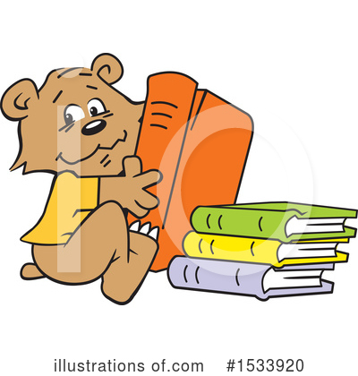 Books Clipart #1533920 by Johnny Sajem